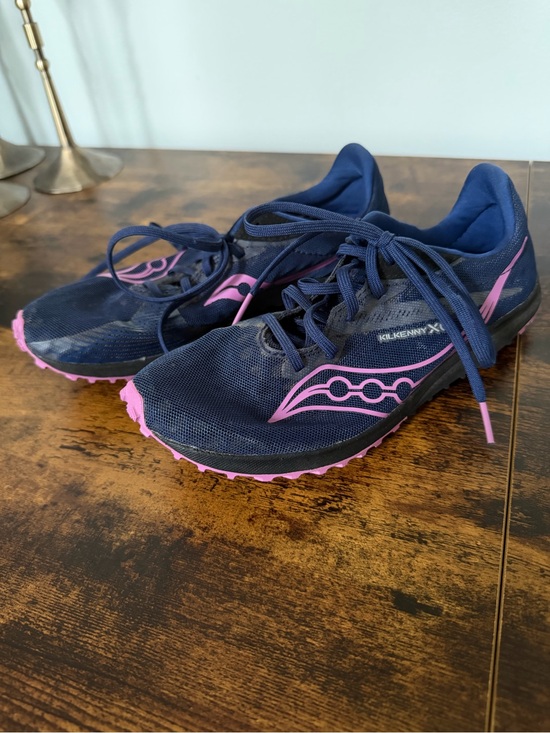Saucony Shoes - Saucony Navy & Pink Kilkenny XC Women's Racing Spikes Size 7